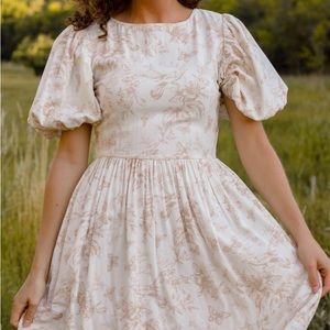 Ivy City Co - Odette Dress in Taupe - S